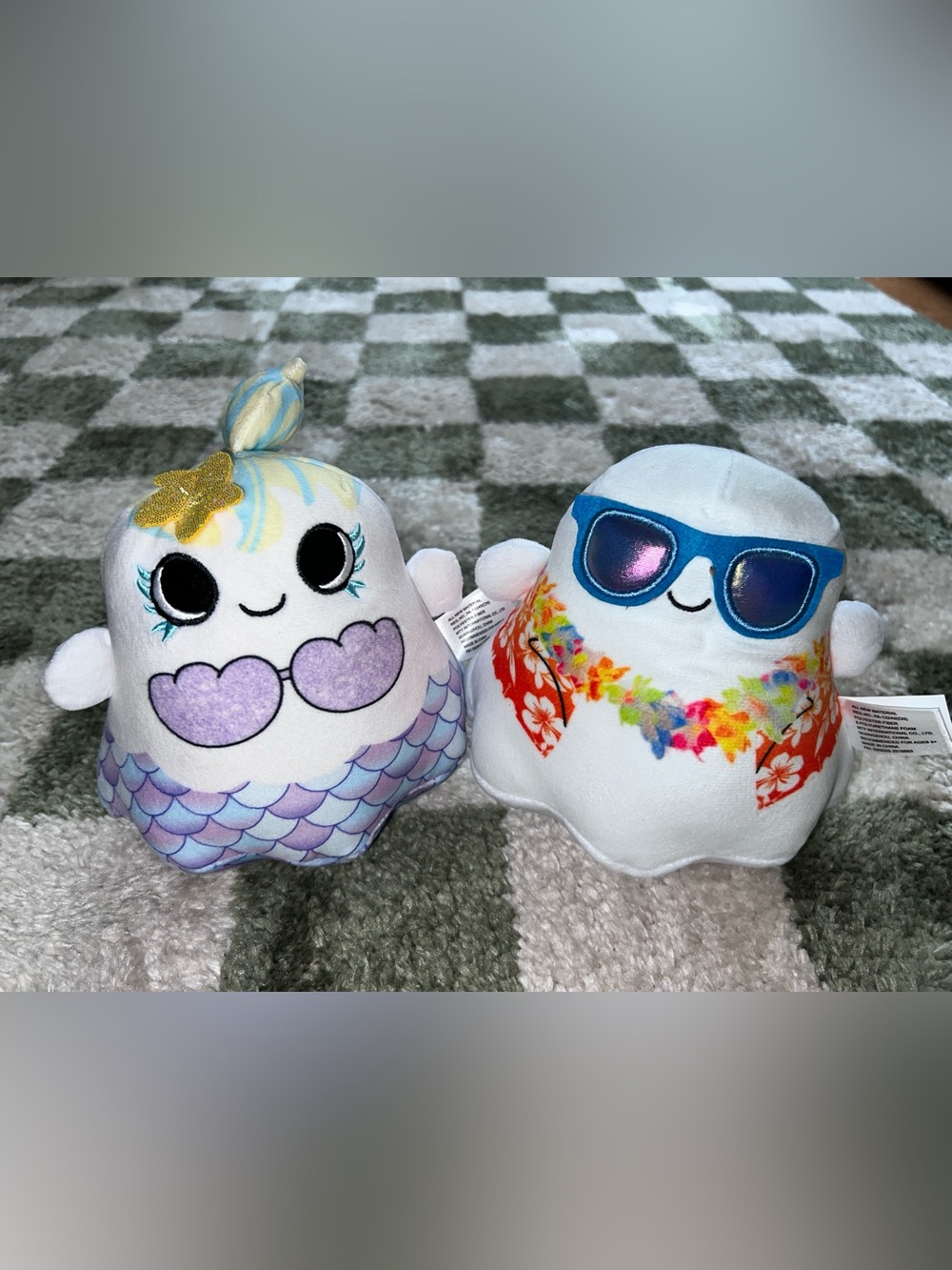 2 Plush Summerween Ghosts
